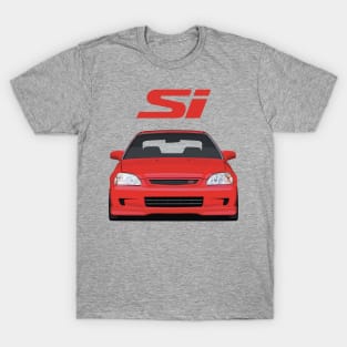 Civic Si Front Red T-Shirt